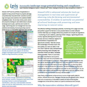 LPIS Product Sheet English