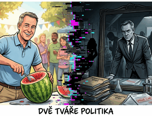 ​🍉 Politicotainment: Jak nám servírují melouny, aby zakryli obchod s&nbsp;nadějí (Aneb anatomie politického goodwashingu)